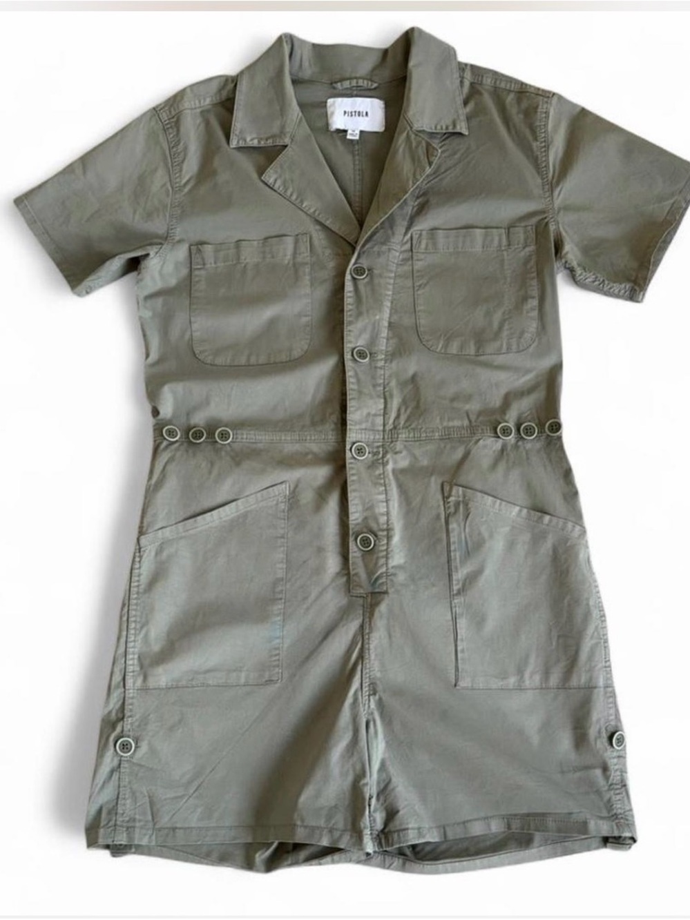 pistola Olive Utility Shirt - Picture 4 of 8